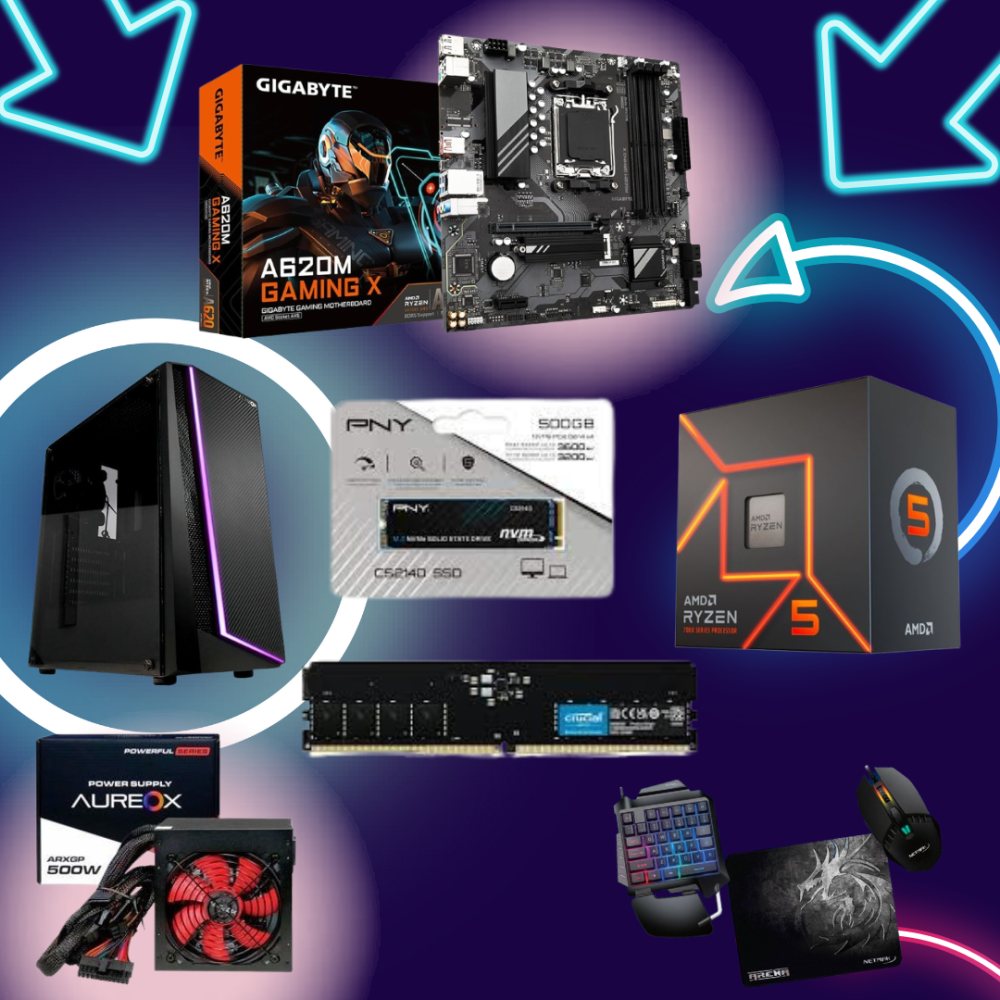 CPU GAMER 9 - AMD RYZEN 5 7600 AM5